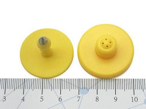 RFID家畜管理追蹤標簽 無源圓形動物耳標