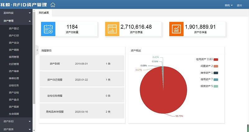 RFID學(xué)校固定資產(chǎn)管理系統(tǒng)